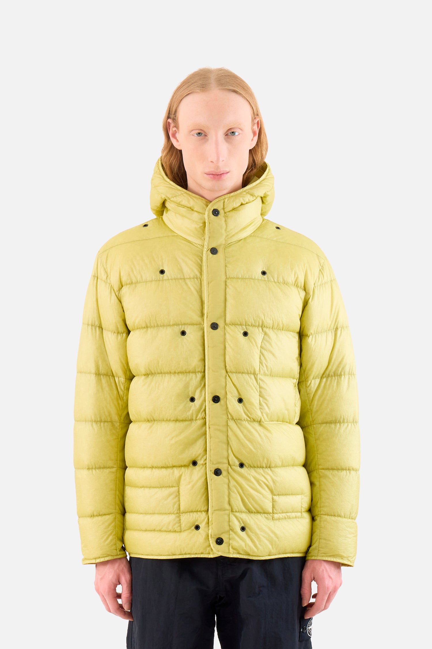 7100009 Wrinkled Corduroy Parka