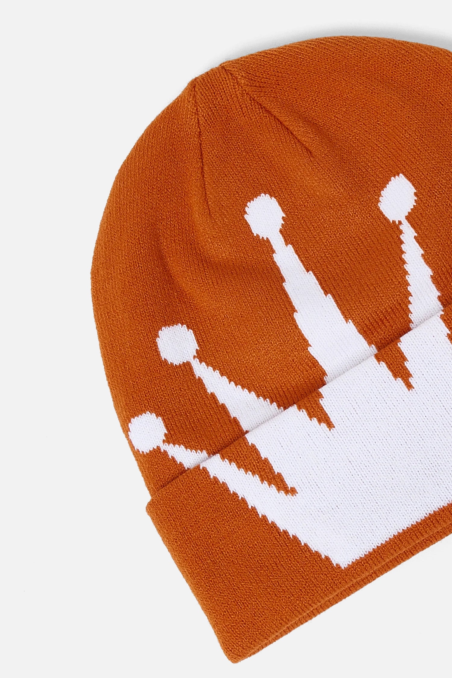 Crown Jacquard Cuff Beanie – THE NEXT DOOR Crown Jacquard Cuff Beanie – THE NEXT DOOR