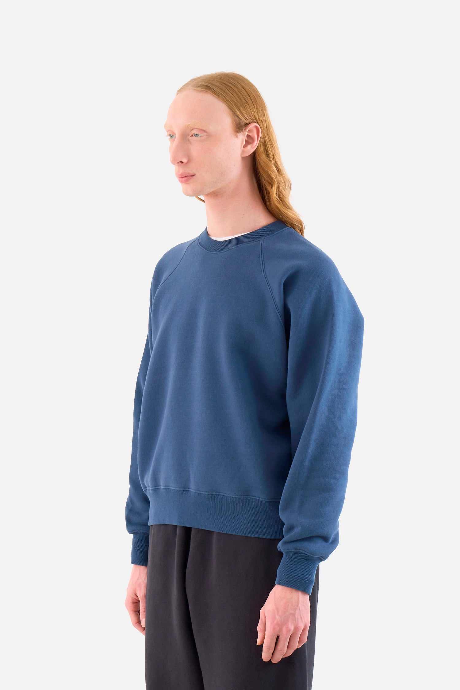 Fleece Raglan Crew