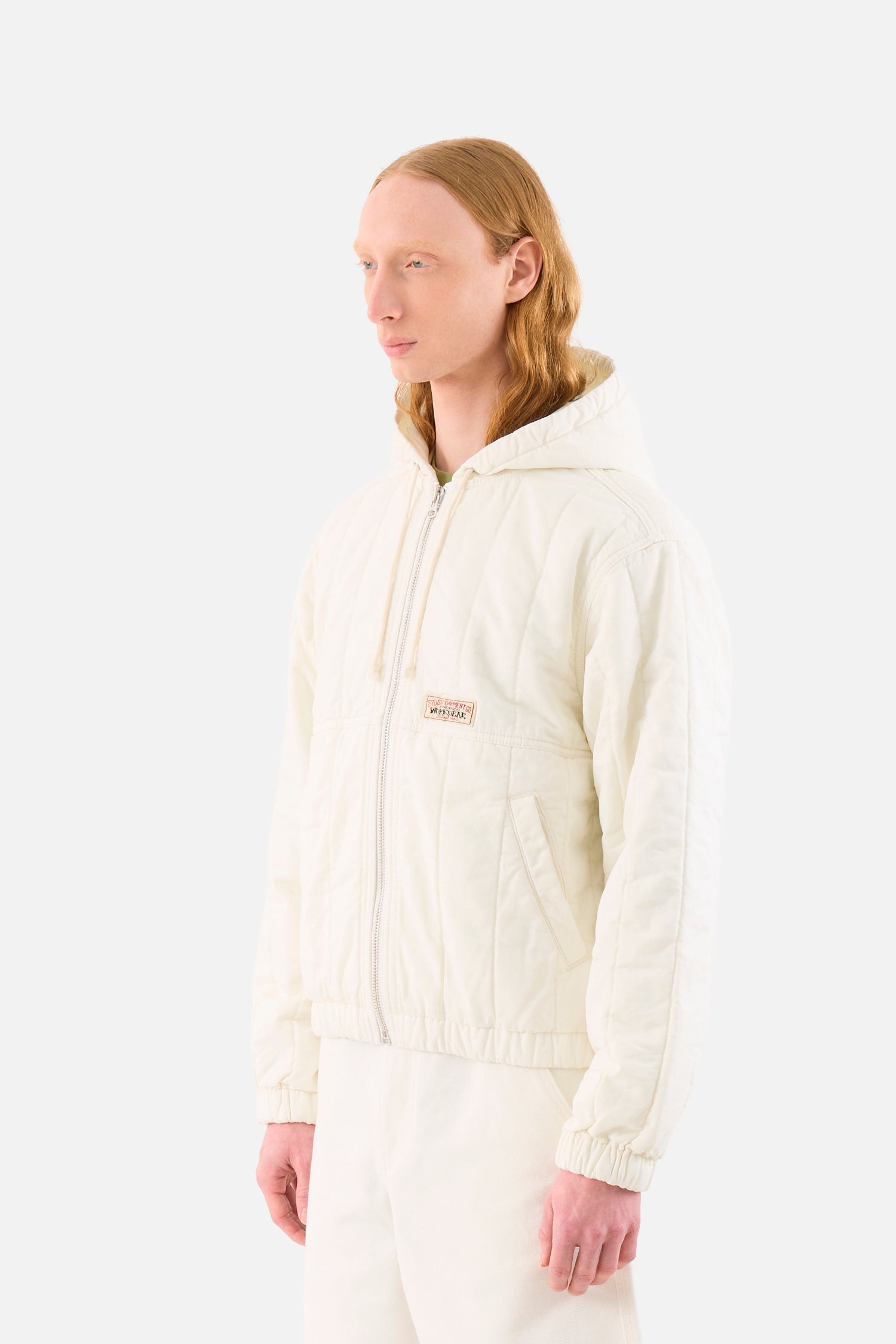 Quilted Canvas Work Jacket