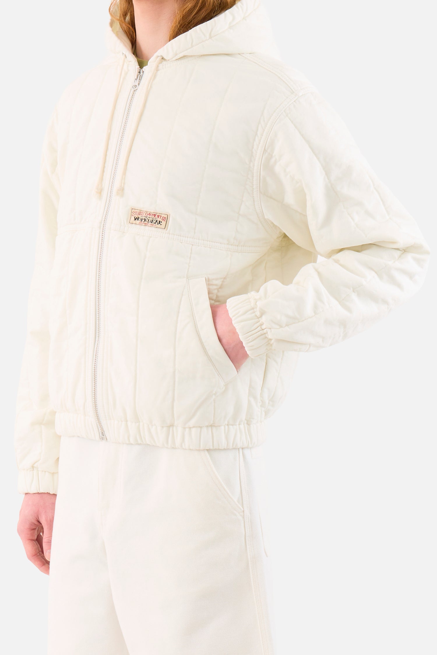 Quilted Canvas Work Jacket
