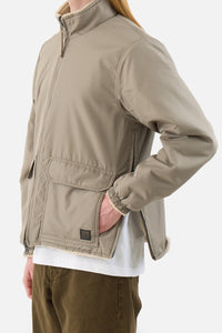 Military Reversible Boa Hi Neck Jacket