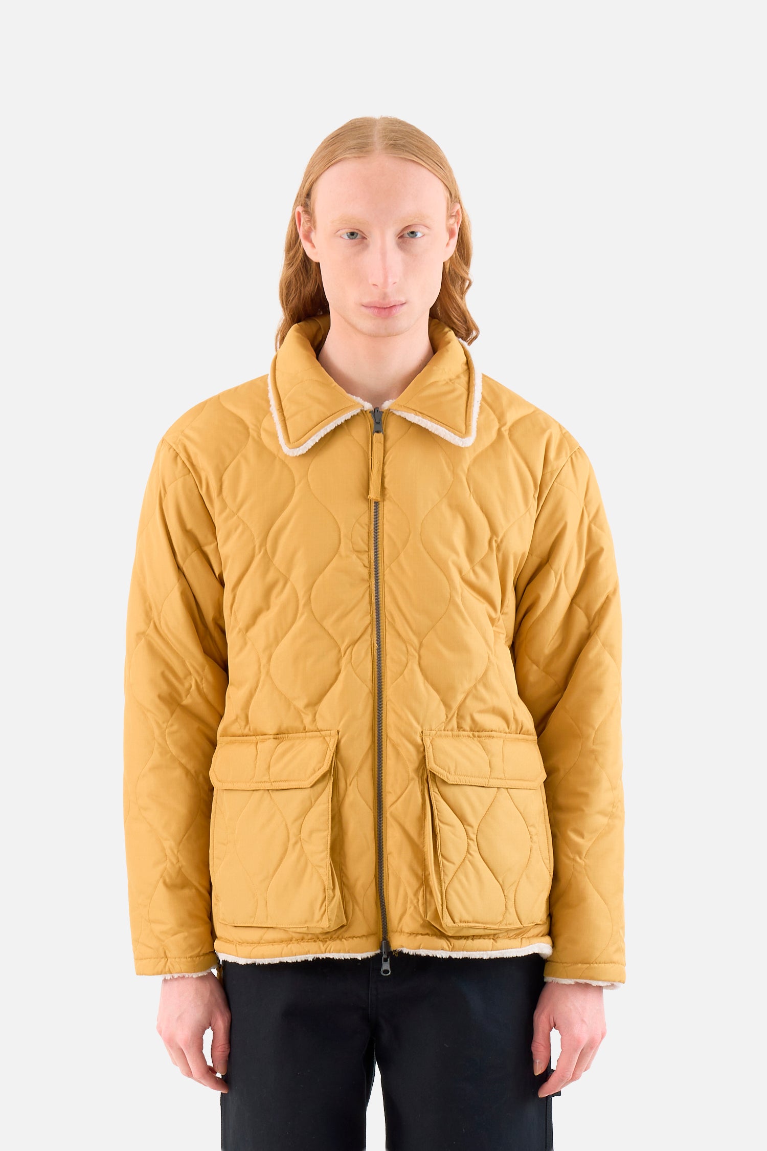 Inner Down  Military Reversible Down Jacket
