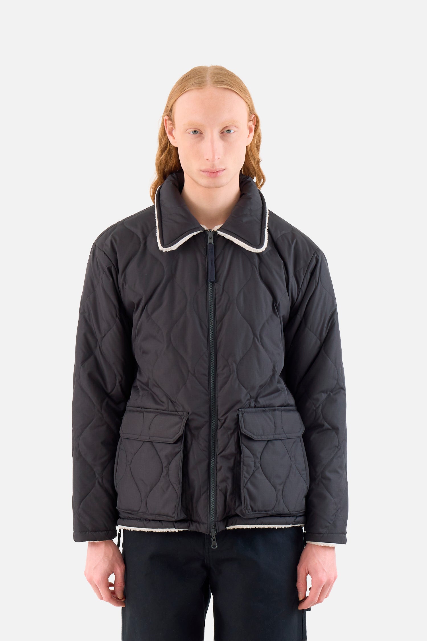 Inner Down  Military Reversible Down Jacket