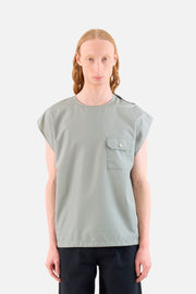 Non-Down Military Sleeveless Top