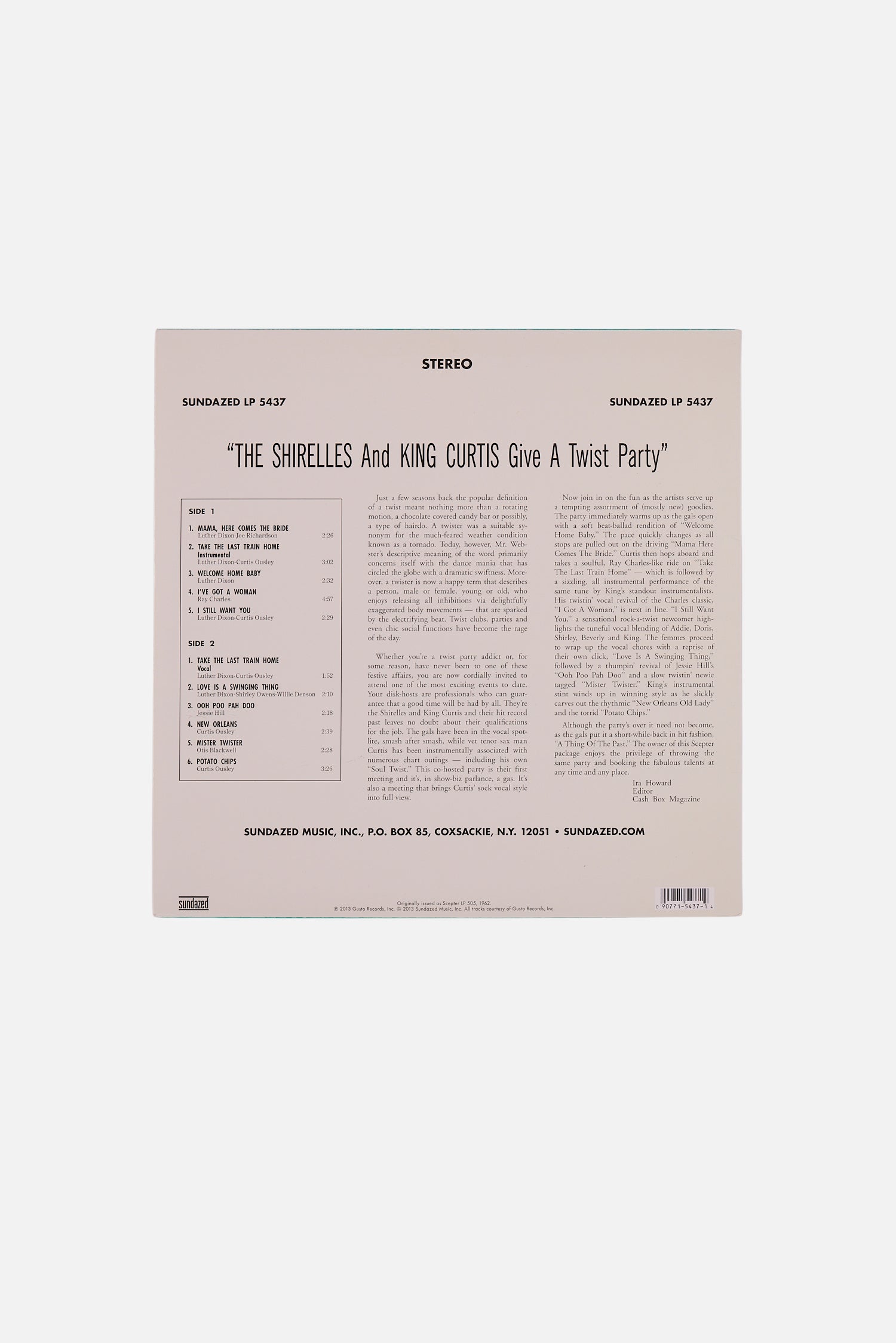 The Shirelles & King Curtis - Give a Twist Party