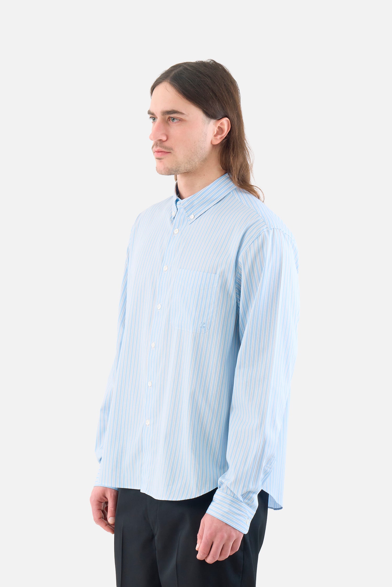 L/S Striped Button Down Shirt