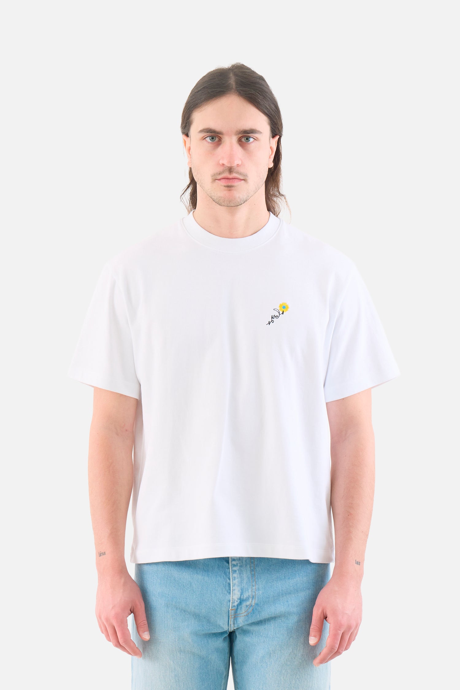 Floral Embroidered Tee