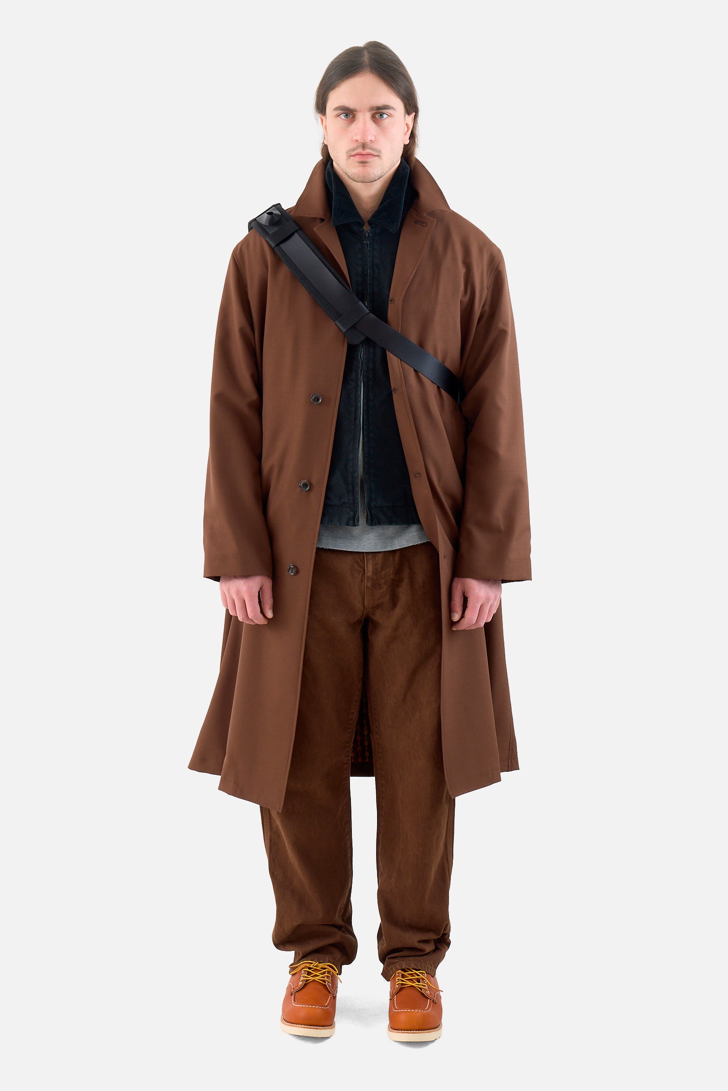 Cord Collared Zip Up