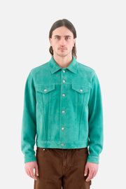 Suede Trucker Jacket