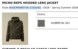 Micro-Reps Hooded Lens Jacket