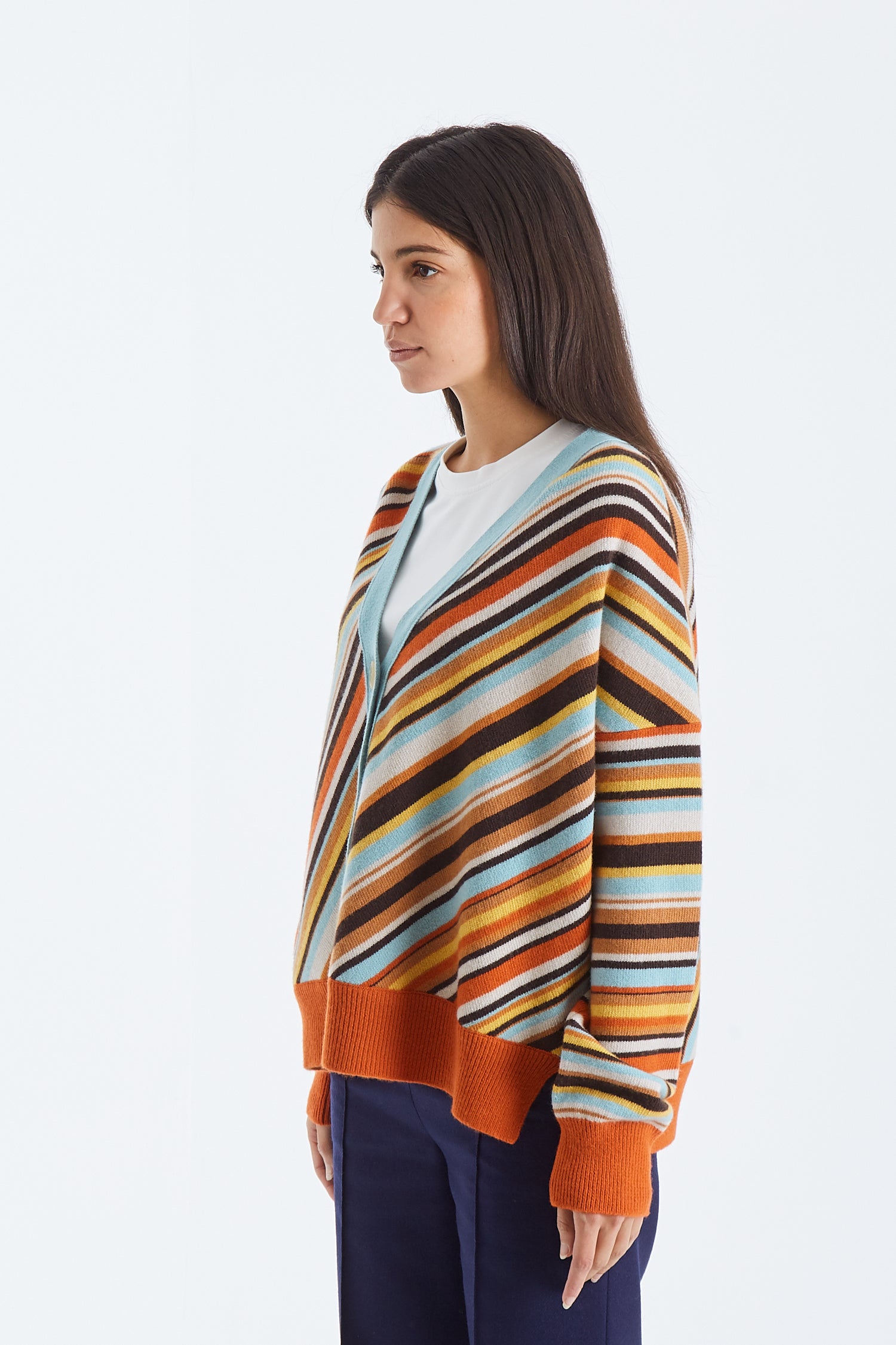 W L/S Cardigan  CDMD0199Q0