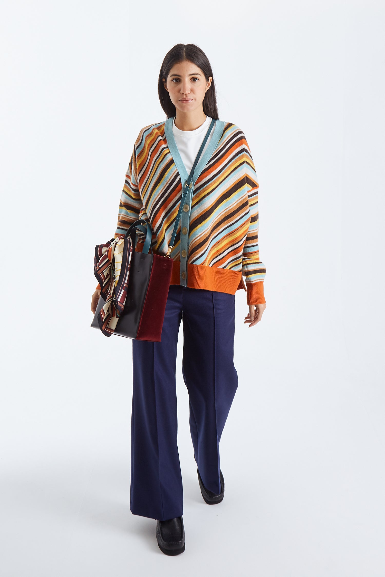 W L/S Cardigan  CDMD0199Q0