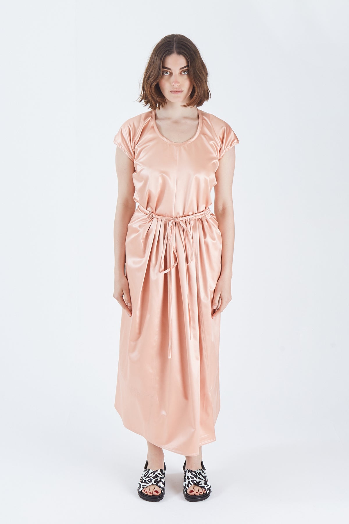 Pink Acetate Skirt