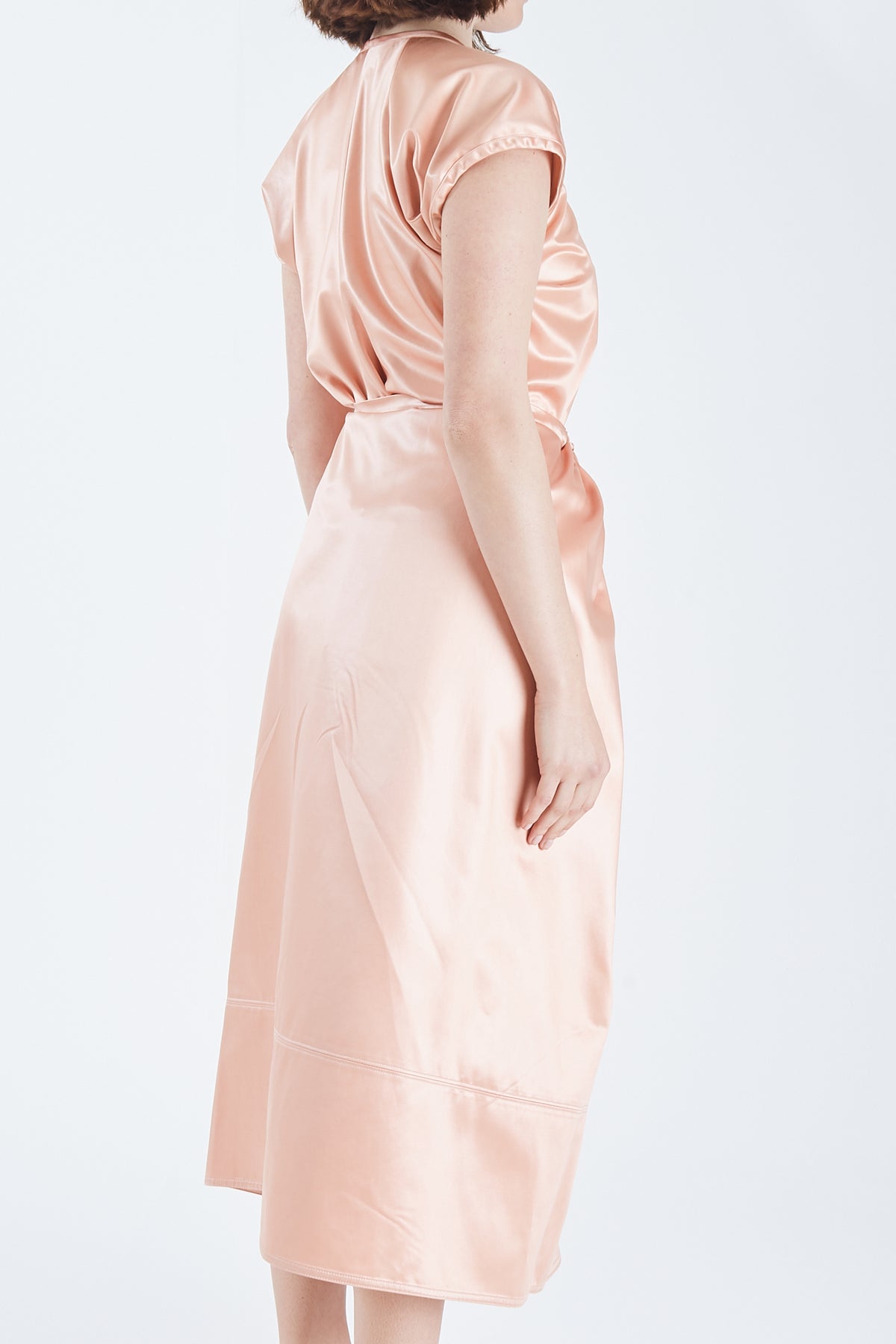 Pink Acetate Skirt