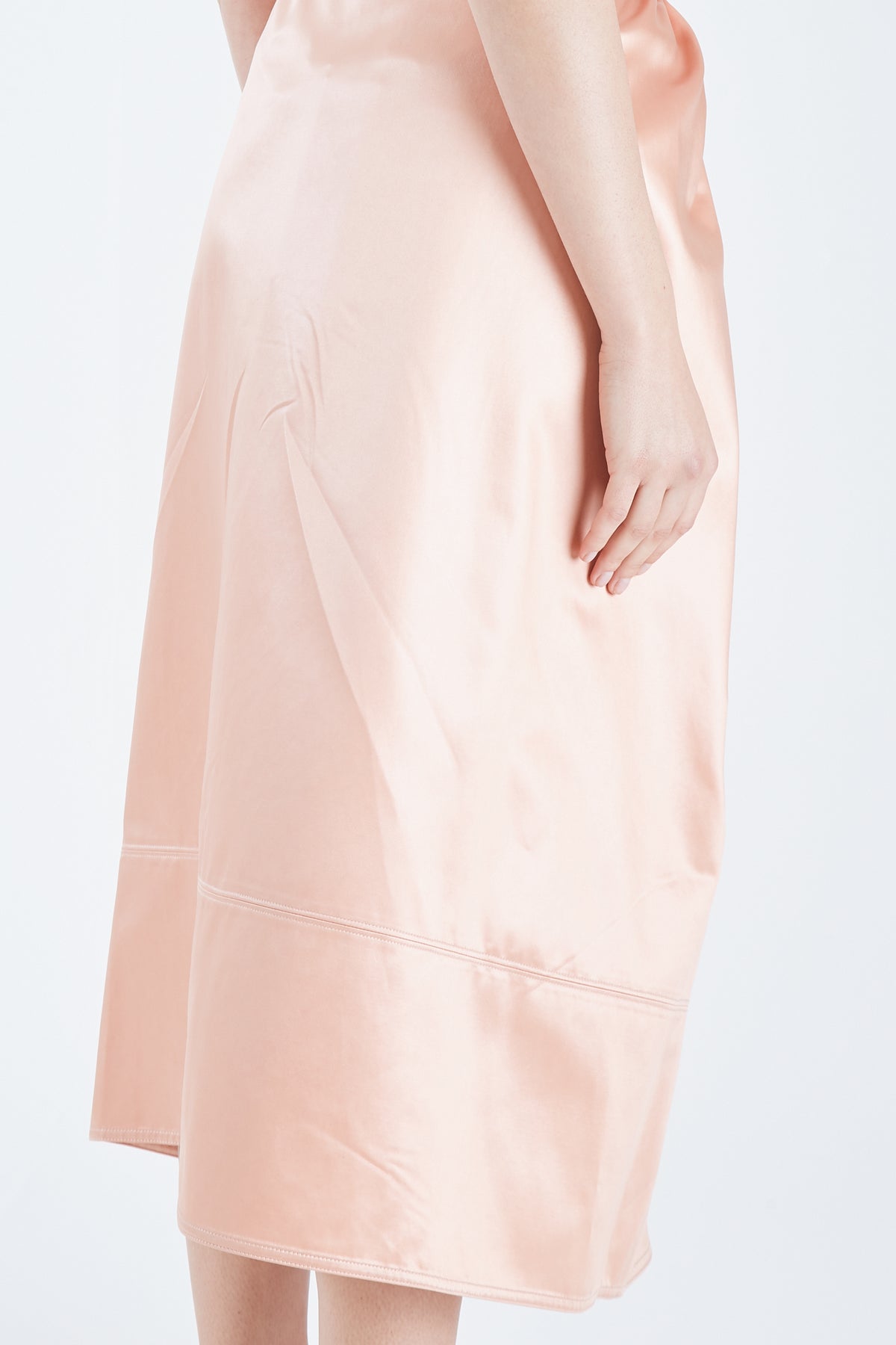 Pink Acetate Skirt