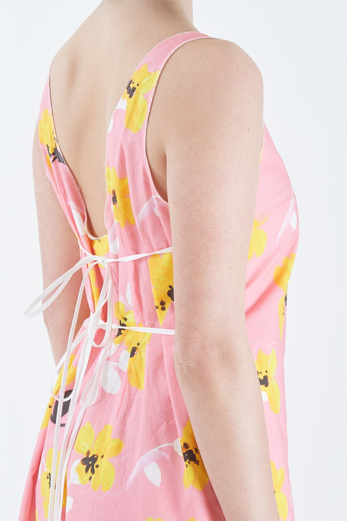 Floral Laced Tank Dress