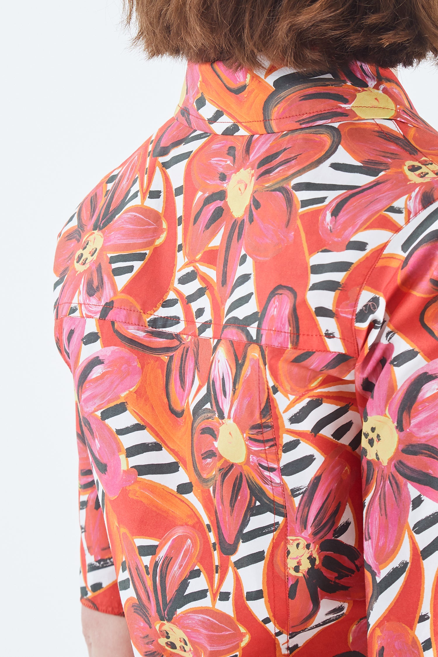 Floral Cropped Shirt