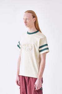 Embossed Worldwide Short Sleeve Football Shirt