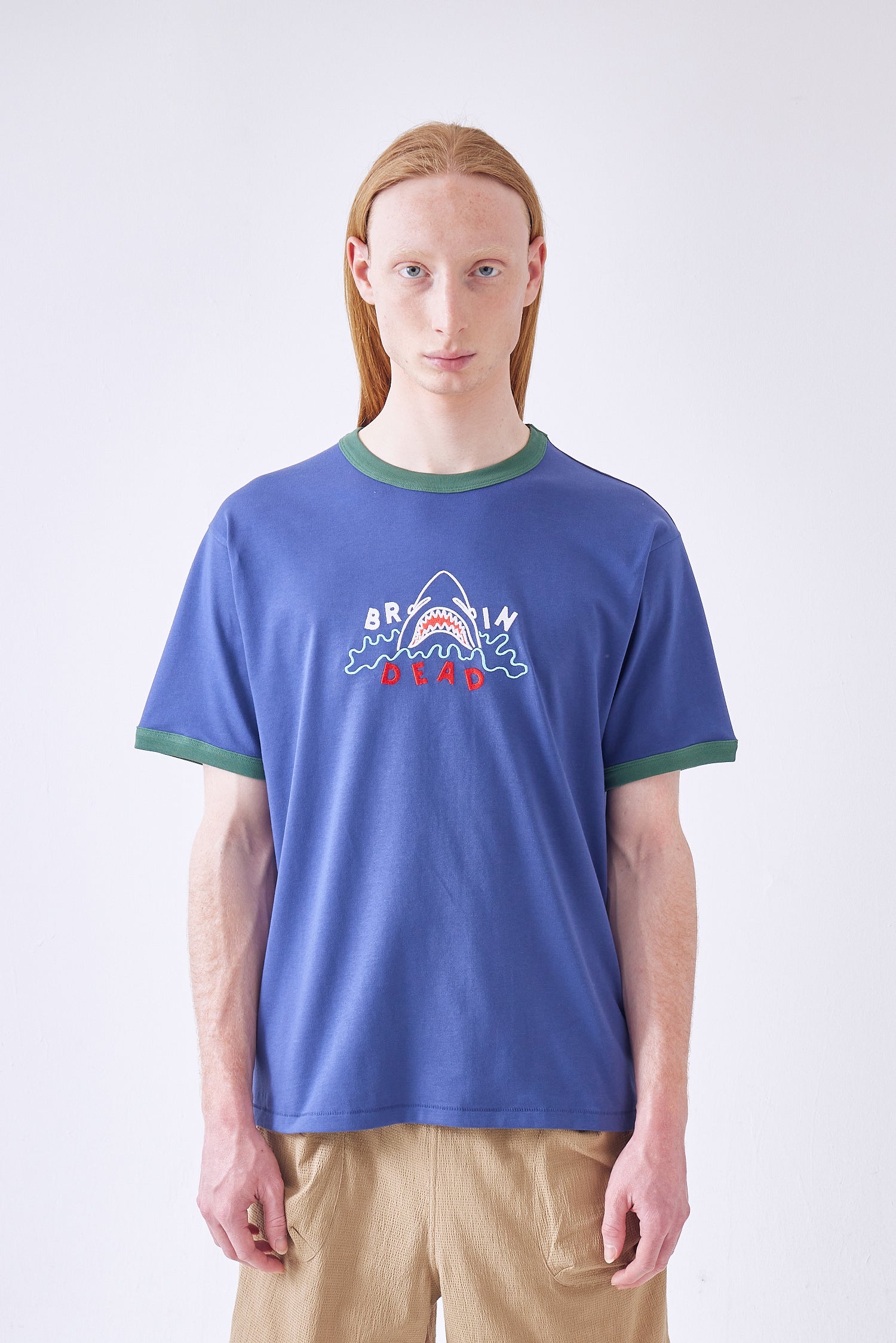 Shark Attack Ringer T-Shirt
