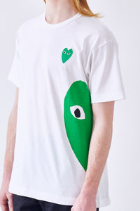 Mens Green Heart T-Shirt