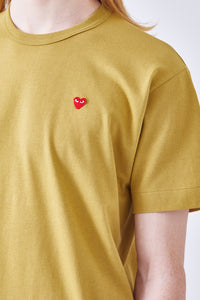 Mens T-Shirt Mini Red Heart