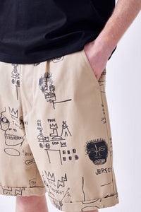 x Jean-Michel Basquiat WK-P003 Men's Short