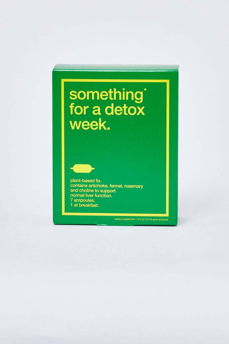 Something For A Detox Week
