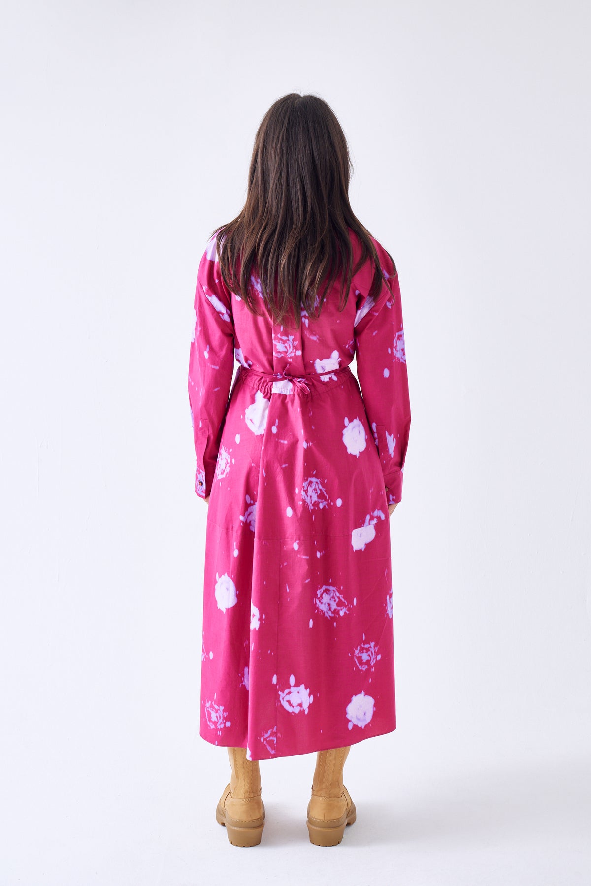 Tie Dye LS Dress