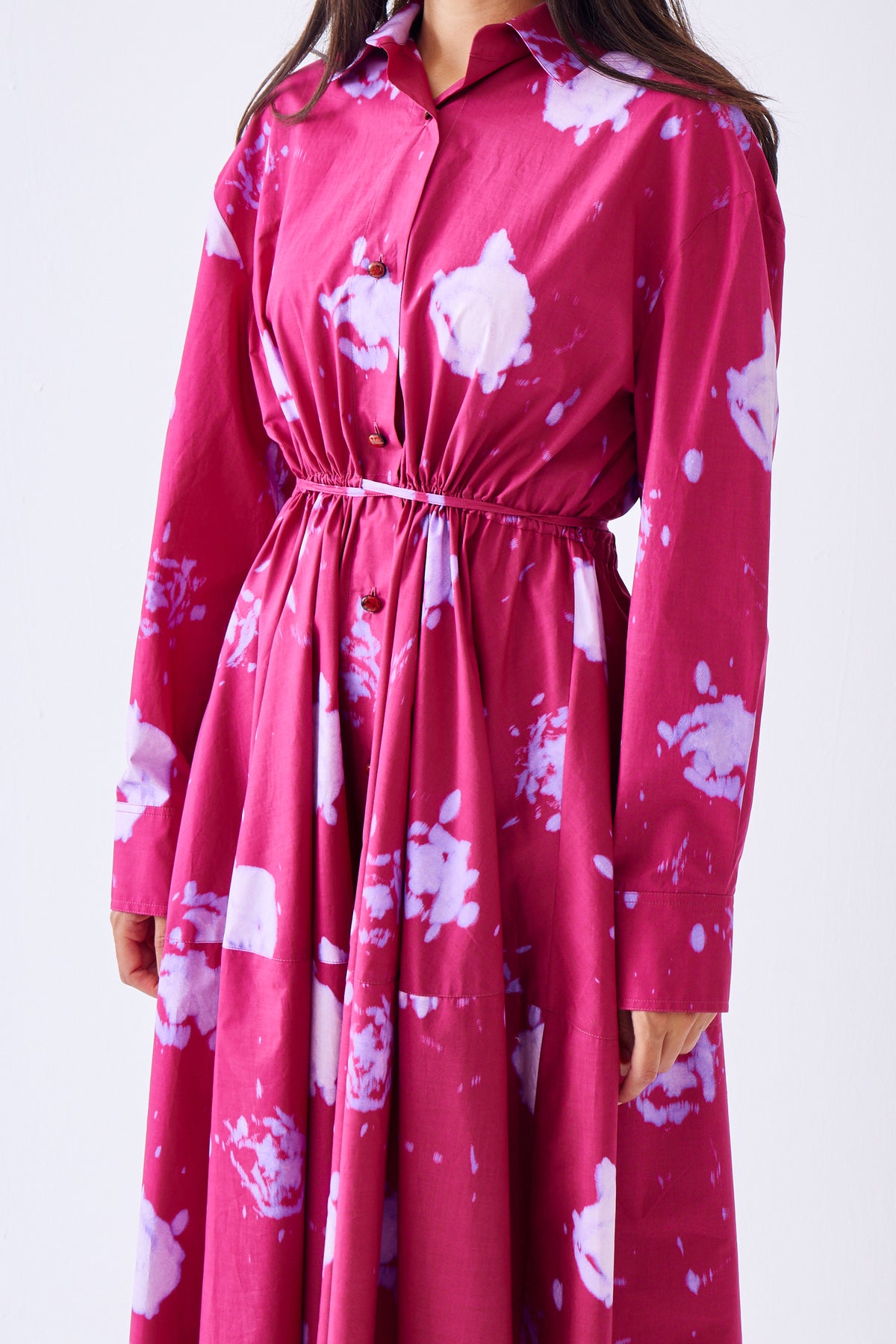 Tie Dye LS Dress