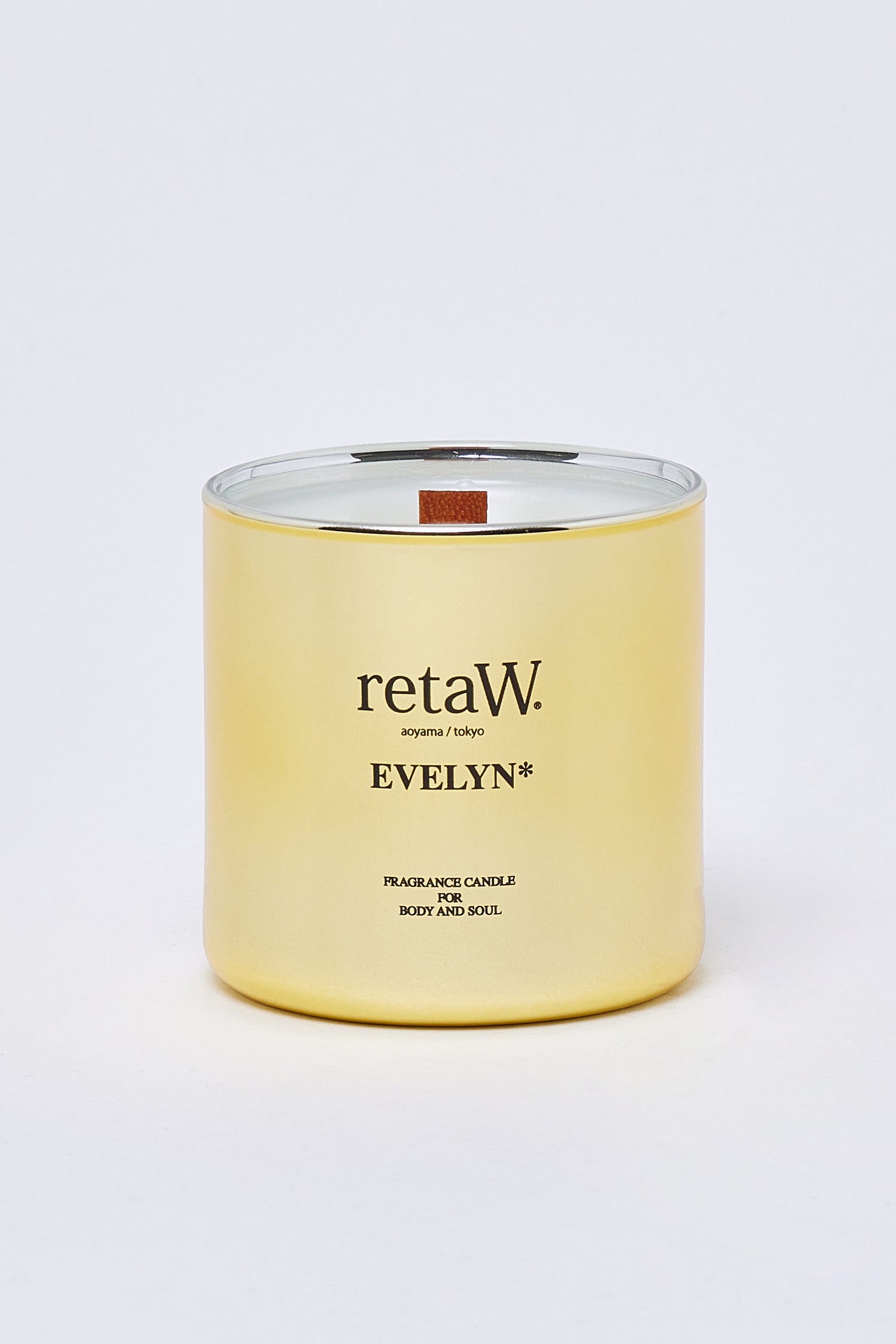 Fragrance Candle EVELYN* Metallic Gold