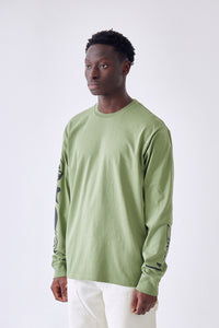 Stacked Pig. Dyed LS Tee